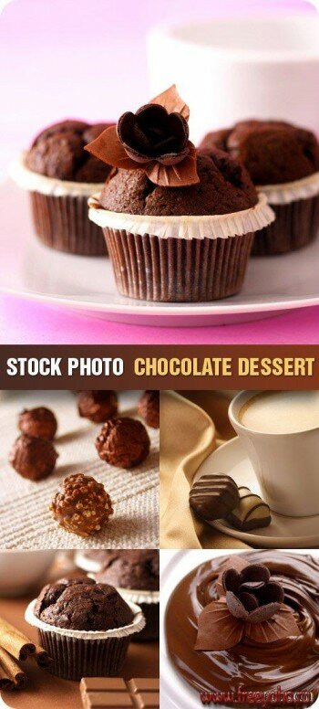  | Stock Photo - Chocolate Dessert