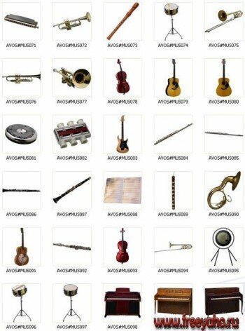 AV PO009 Musical Instruments |  
