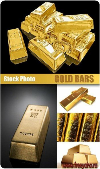 Stock Photo - Gold bars |  