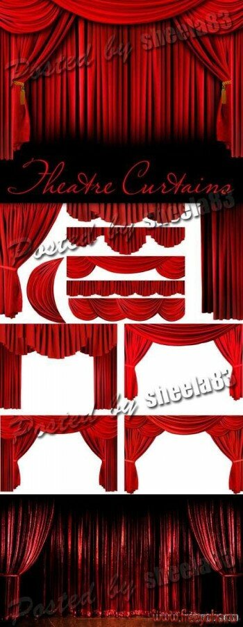    -   | Red theatre curtains