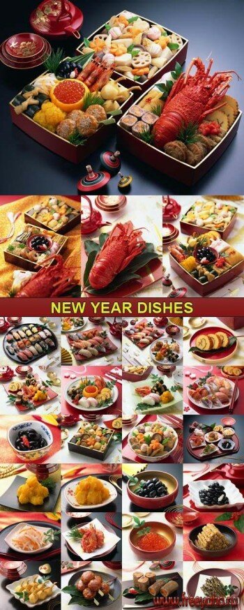     -   | Stock Photo - New Year Dishes