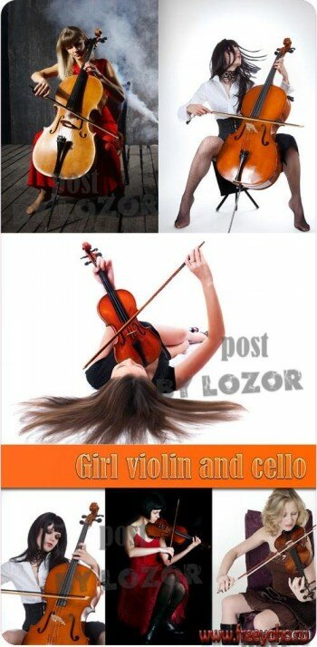    -   | Girls & cello clipart