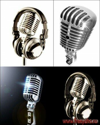 Awesome SS - retro microphone | 
