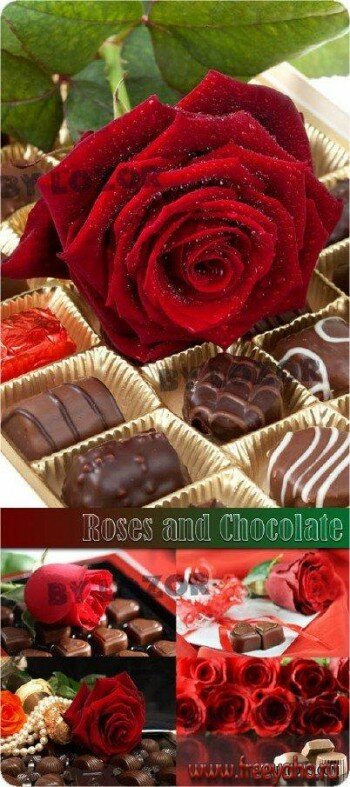  -      | Roses and Chocolate clipart