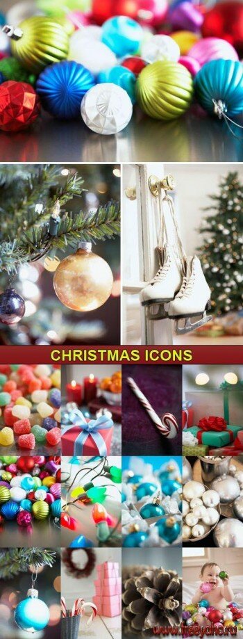     -  | Stock Photo - Christmas Icons