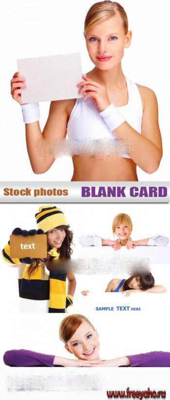    -   -   | Girls & white blank cards