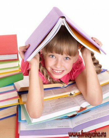 "  " -    | Back to School - girl & books
