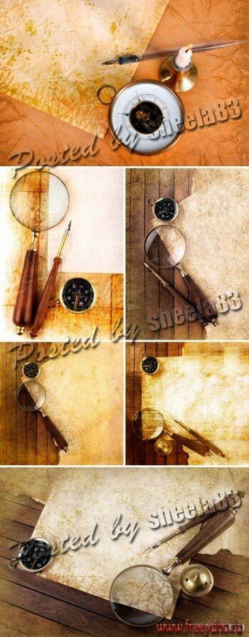       | Vintage Backgrounds with Compass