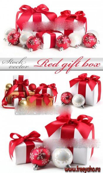      -   | New Year gift box & balls