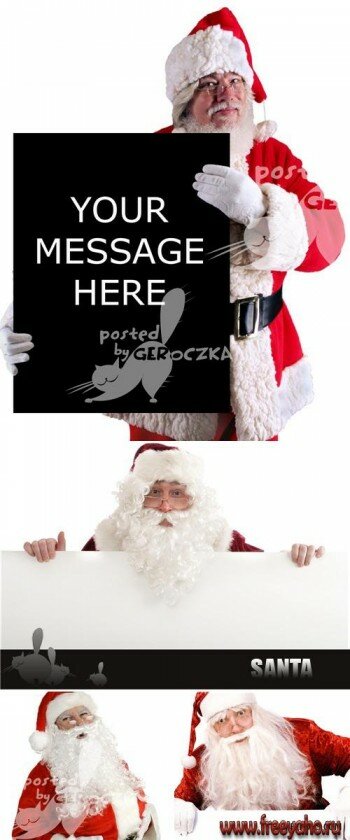       -   | Santa & banner