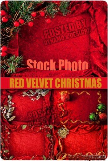      | Red Christmas backgrounds & frames