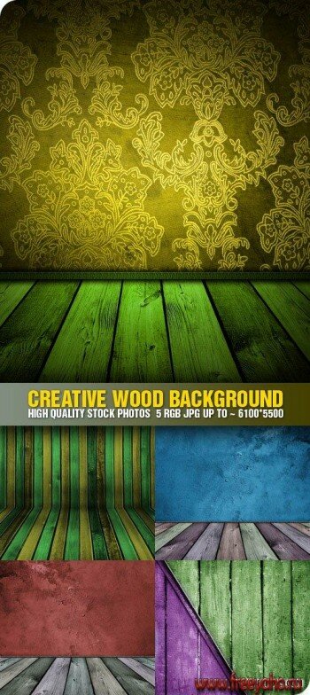      | Stock Photo - Creative Wood Background