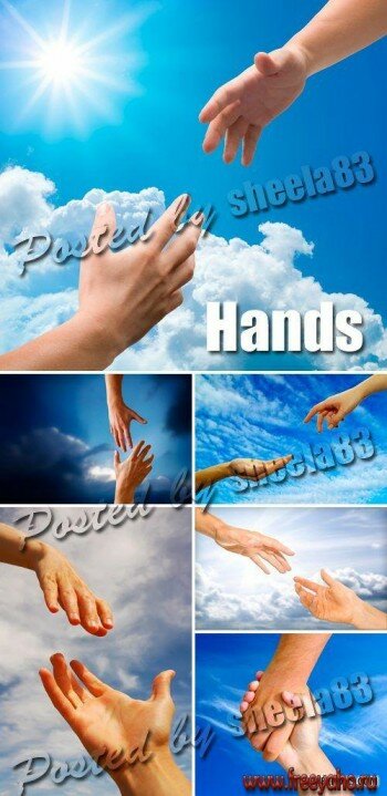    -   | Sky and hands