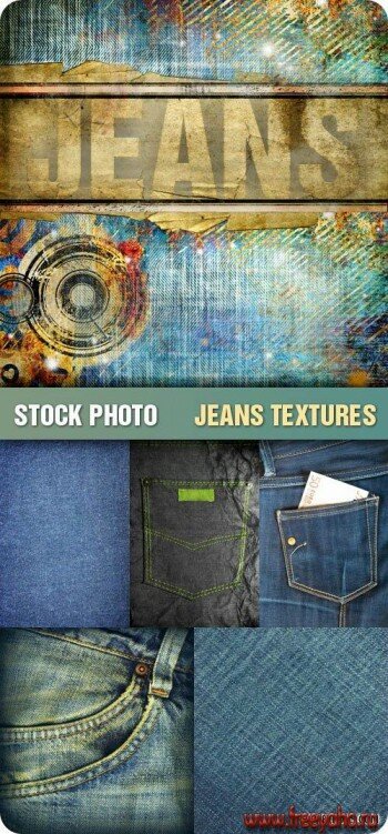     | Stock Photo - Jeans Textures