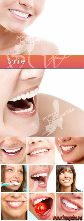 Белоснежная улыбка - мечта стоматолога - фотосток | Smile and teeth