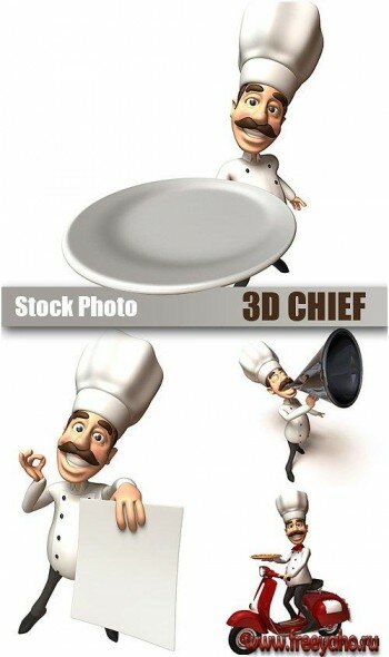 Stock Photo - 3D Chief | 