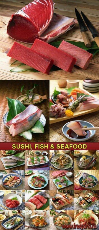     -   | Stock Photo - Sushi, Fish & Seafood