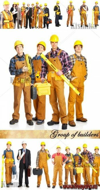     -   | Groups of workers and builders
