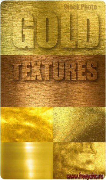 Stock UHQ Photo - Gold Textures |  