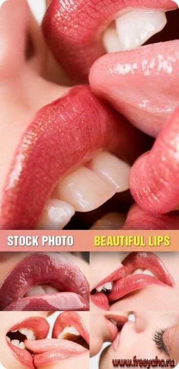 Stock Photo - Beautiful Lips |  