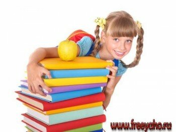  "  " -    | Back to School - girl & books