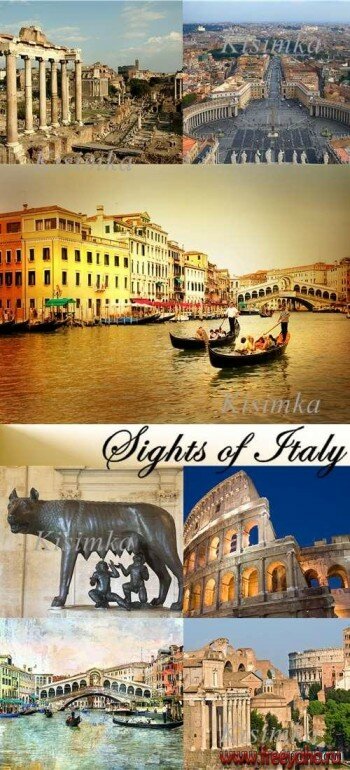   -   | Sights of Italy clipart