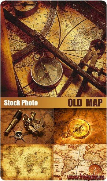 Stock Photo - Old Map |  