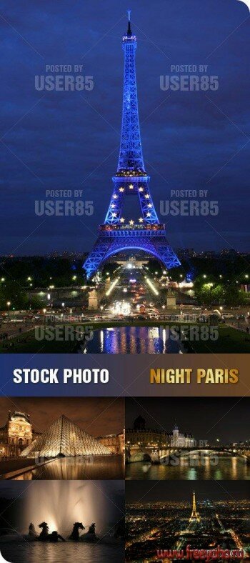   -  | Stock Photo - Night Paris
