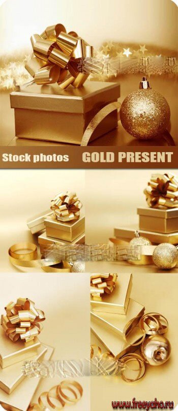      -   | Gold backgrounds & gift box