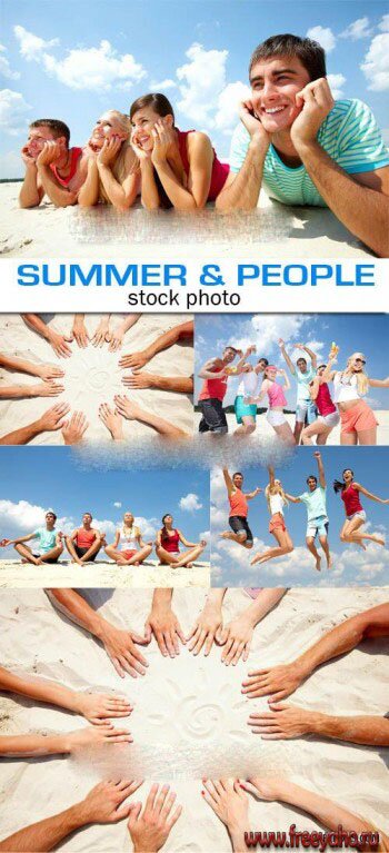    -   | Summer young people on the beach 2