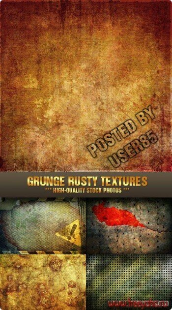      -  | Grunge Rusty Textures