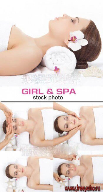  - -   | Girl and spa massage