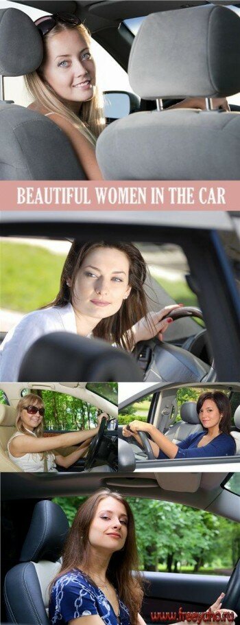     -  | Woman and car