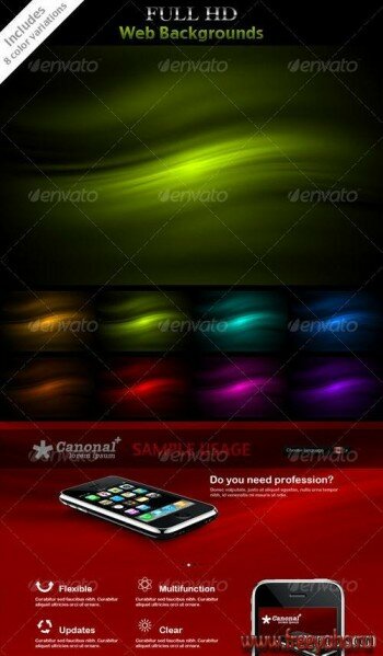        | Web color backgrounds
