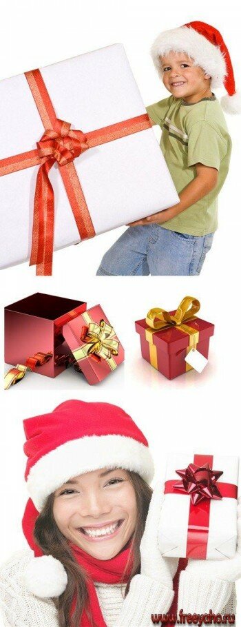     -   | Christmas people & gift box 2