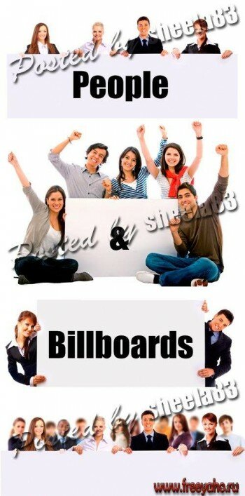      -   | People Group with Billboard