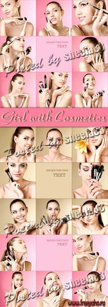    -   | Girl with Cosmetics