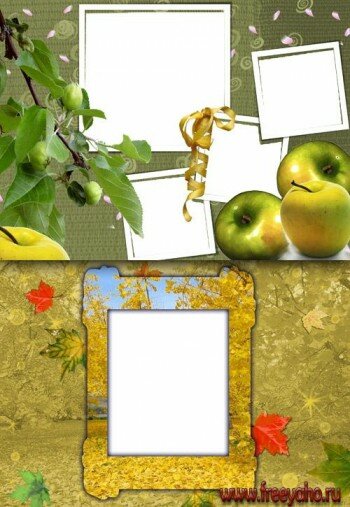 Photo Frame - Ripe apples