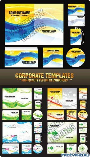    -     | Vector business card templates