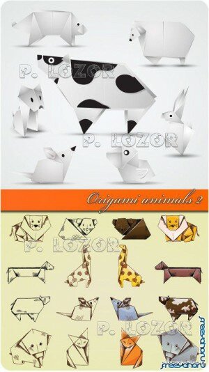  - - | Origami vector animals 2