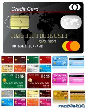   -   | Credit cards vector clipart