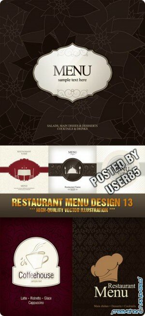        | Restaurant Menu vector 3
