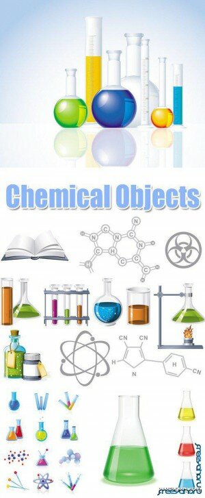  -    | Chemical icons & objects