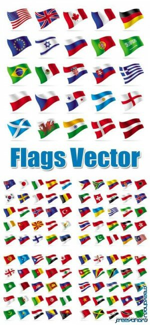      | Flags of the world vector