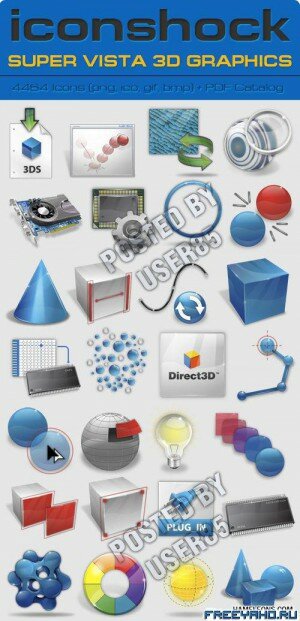  3D   Iconshock | Icon collection