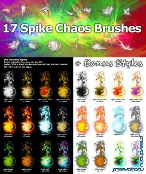 17 Spike Chaos Brushes