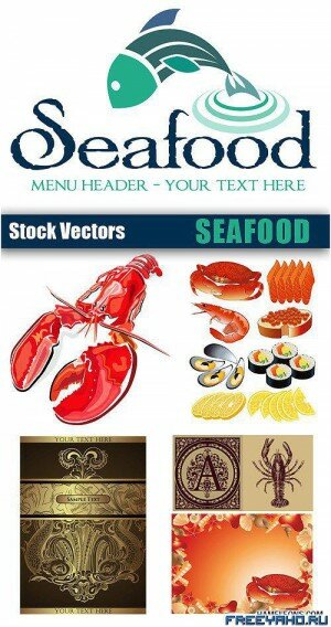 Stock Vectors - Seafood | 