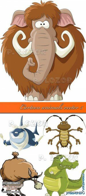     | Cartoon animals vector