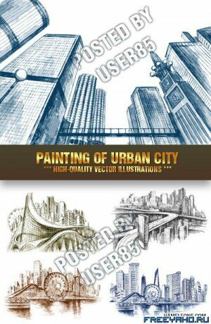     | Painting Vector City