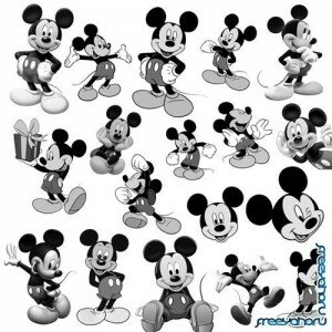 ABR   Adobe Photoshop - Mickey Mouse